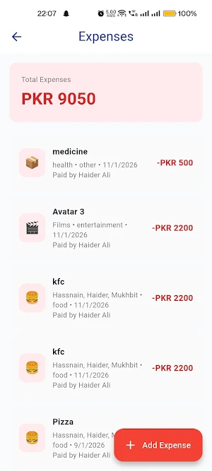 Costally: Expense & Bill Split Screenshot 3