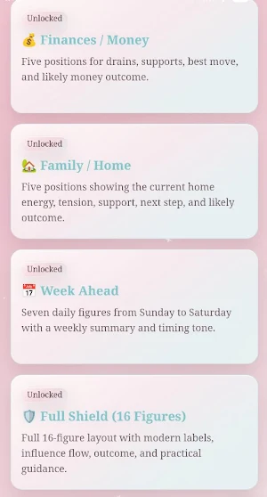 Geomancy Oracle Screenshot 3