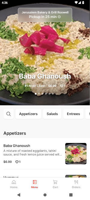 Jerusalem Bakery & Grill Screenshot 1