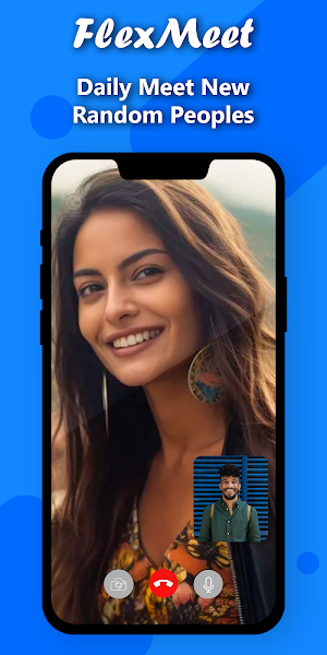 FlexMeet – Random Video Call Screenshot 2