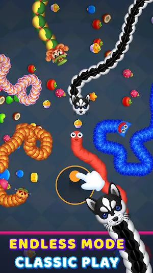 Fun Gluttony Snake.io Screenshot 0