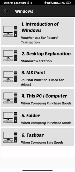 Learn MS Office Screenshot 3