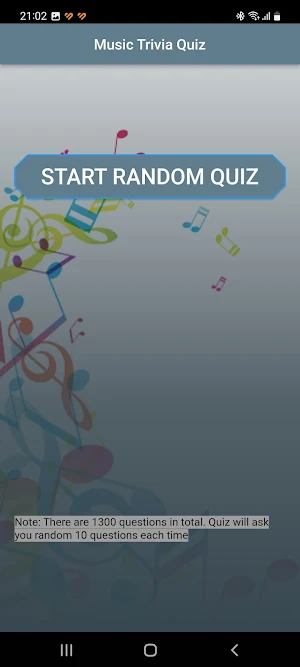 Music Trivia Quiz - All Genres Screenshot 0