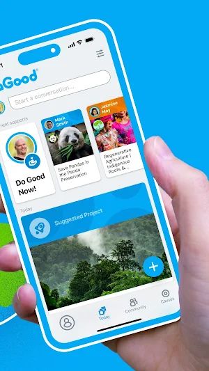 viaGood: Start helping now! Screenshot 1
