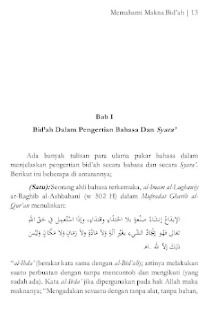 Memahami Makna Bid'ah Screenshot 2