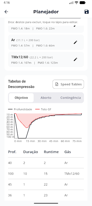 TecDiveTrip Screenshot 2