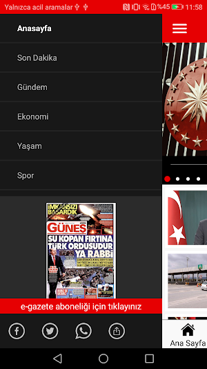 Güneş - Haberler Screenshot 2