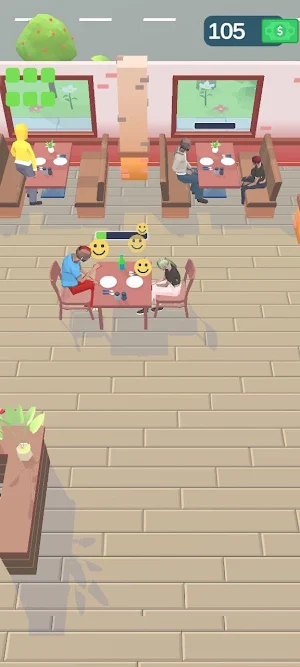 Restaurant Date Idle Screenshot 0