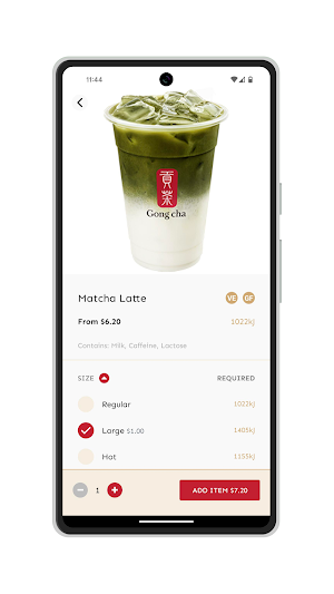 Gong cha Australia Screenshot 2