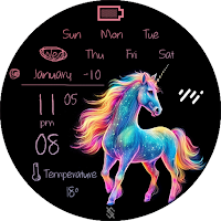 BFF44 - Neon Art Unicorn