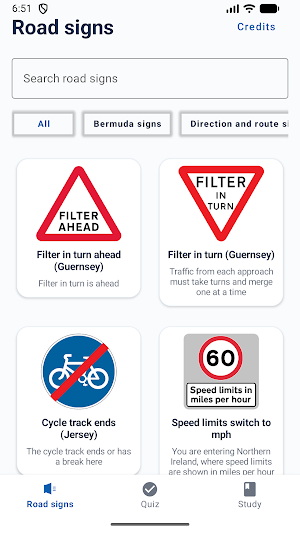 UK Road Signs Theory Test Screenshot 0
