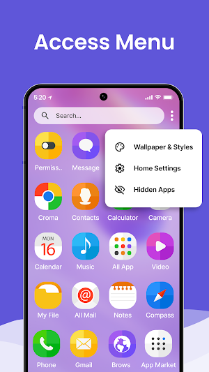 Easy Homescreen Launcher Screenshot 3
