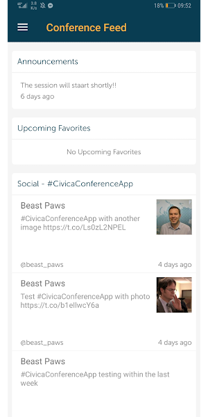 Civica Conference Screenshot 0