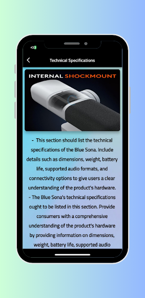 BLUE SONA MIC GUIDE Screenshot 3