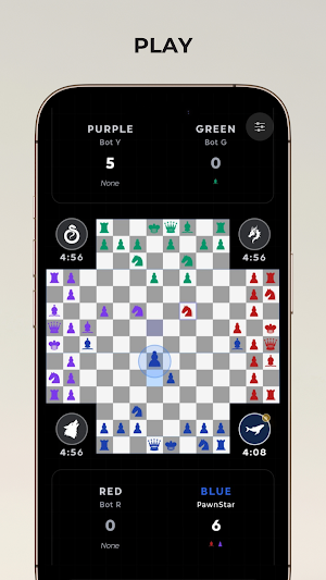 Quadra Chess - 4 Player Chess Screenshot 1