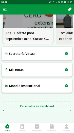 Unileon App Screenshot 3
