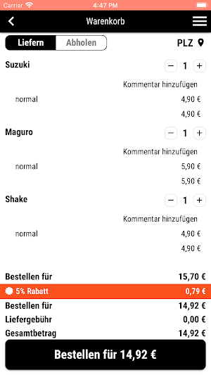 Sushi Express Mönchengladbach Screenshot 1