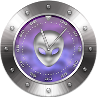 UFO Clock Widget