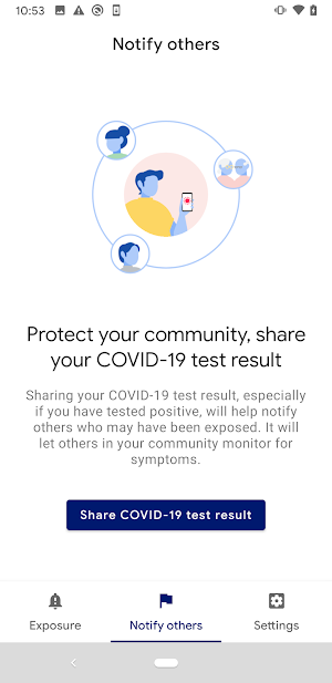 CO Exposure Notifications Screenshot 2