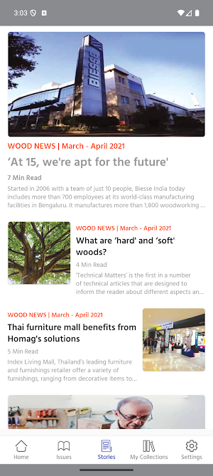Wood News Screenshot 2