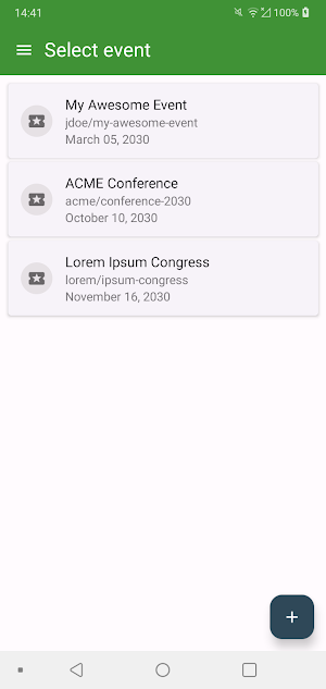 Koliseo Access Control Screenshot 1