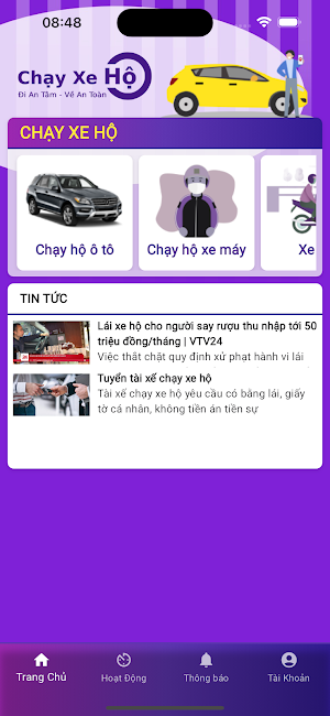Chạy Xe Hộ Screenshot 0