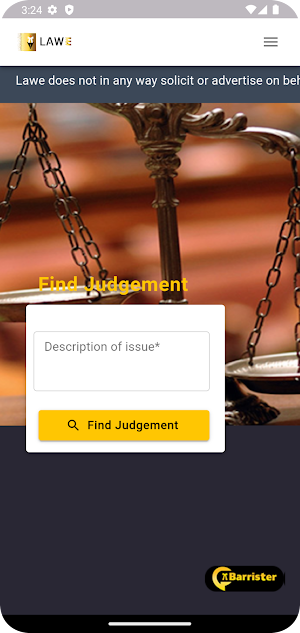 Lawe Legal Screenshot 1