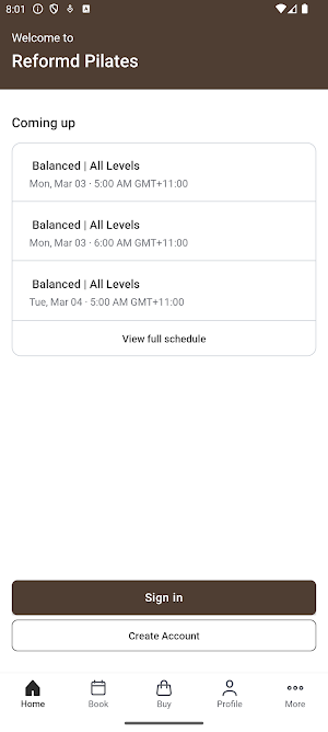 Reformd Pilates Screenshot 1