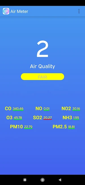Air Meter Screenshot 1