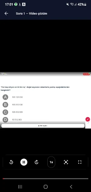 5.Sınıf Matematik Soru Çöz Screenshot 1