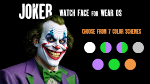 Joker Watch face Screenshot 2
