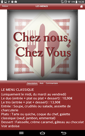 Chez nous, Chez vous Screenshot 1