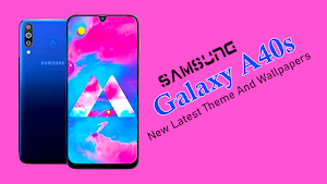 Samsung Galaxy A40s Launcher: Themes & Wallpaper Screenshot 1