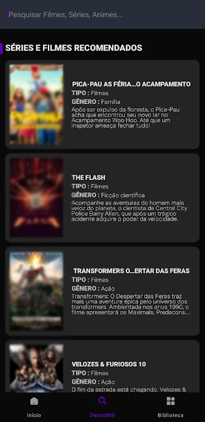 CineTela v1 - Guia de Filmes Screenshot 2