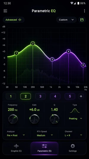 Equalizer Pro & Bass Booster Screenshot 2