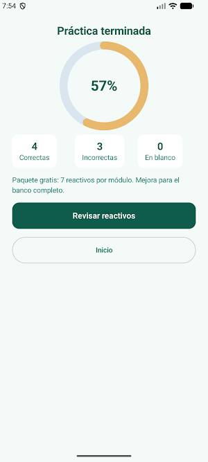 Simulador ENARM 2027 Práctica Screenshot 3