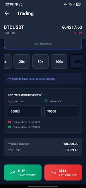Trading Simulator Screenshot 2