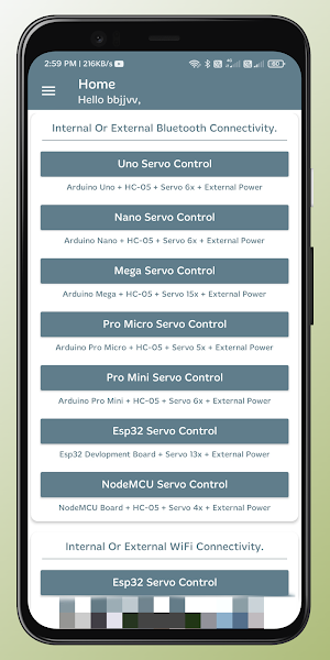 Arduino Servo Controls Screenshot 0