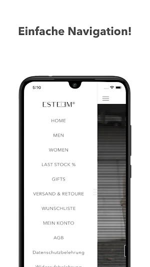 ESTEEM Clothing Screenshot 3