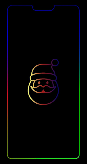 Edge Border Light AMOLED LIVE Wallpaper Screenshot 0