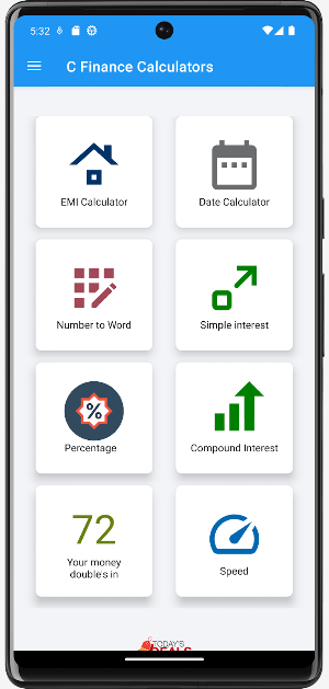 C Finance Calculator Screenshot 0