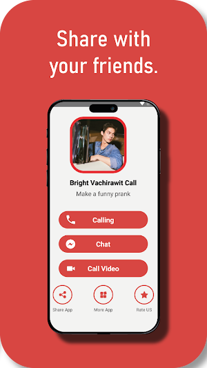 Bright Vachirawit Fake Call Screenshot 3