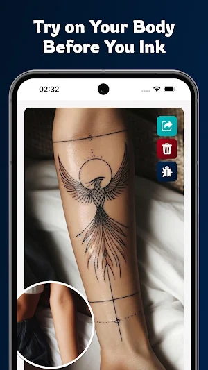 InkVista: AI Tattoo Design Screenshot 1