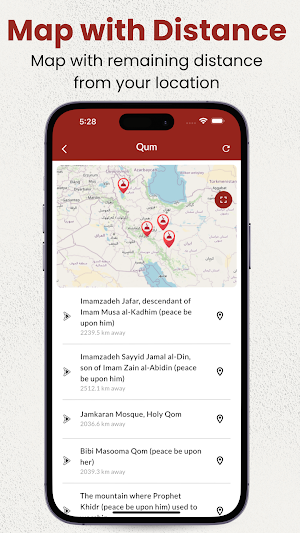Ziarat Finder Screenshot 1