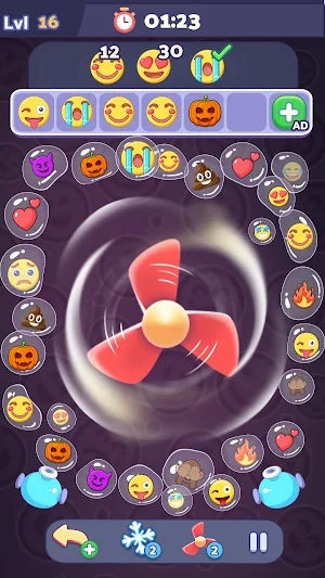 Emoji Bubble Match3 Screenshot 3