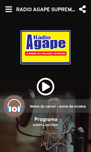 RÁDIO AGAPE SUPREMA Screenshot 0
