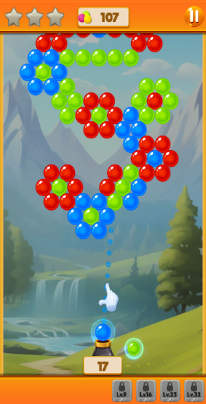 Bubble Shooter Toon! Screenshot 0