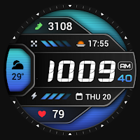 PRADO 86 Digital Watch Face