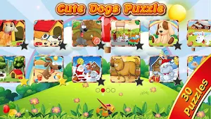 Dog Puzzle Games for Kids: Cute Puppy ❤️🐶 Screenshot 1
