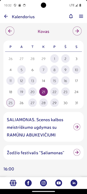 Atviri Horizontai Screenshot 2